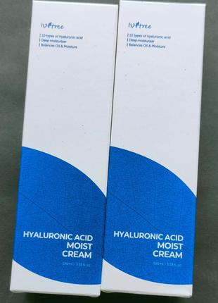 Увлажняющий крем с гиалуроновой кислотой isntree hyaluronic acid moist cream 100 мл