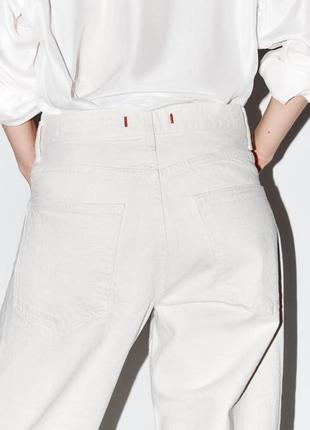 Длинные свободные джинсы от zara woman, 36, 38, 42р, оригинал4 фото
