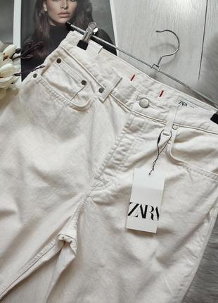 Длинные свободные джинсы от zara woman, 36, 38, 42р, оригинал8 фото