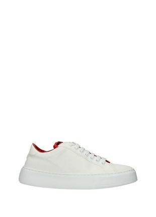 Кеды кроссовки мужские gcds sneakers men polyester white red2 фото