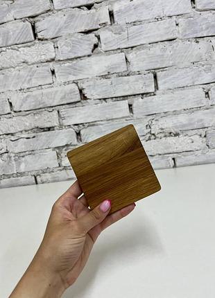 Підставка під чашку із дерева 10*10 см