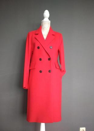 Жіноче пальто season періс-1 червоного кольору7 фото