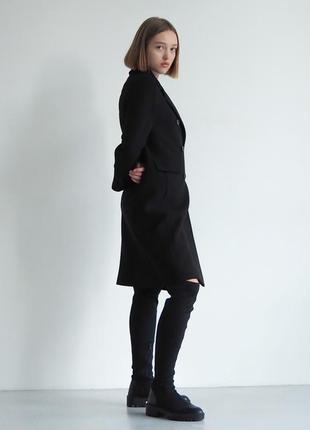 Жіноче пальто season періс-1 чорне8 фото