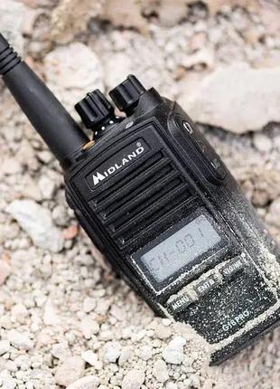Рація оригінальна радіостанція midland g18 pro pmr - black