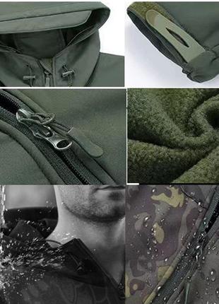 Тактичний костюм зелений -soft shell ua-42 / xl / 504 фото