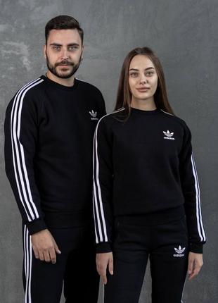 Cпортивний костюм adidas унисекс весняний високої якості стильний6 фото