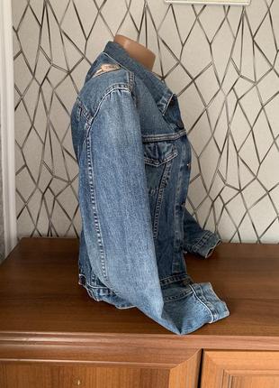 Пиджак джинсовый levi’s размер s коттон оригинал3 фото