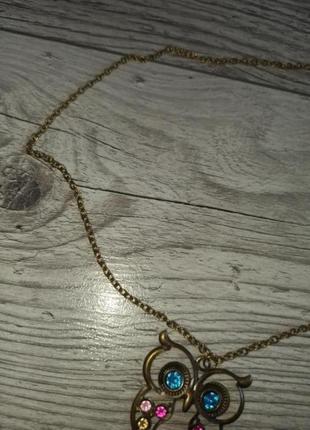 Стильный кулон сова5 фото