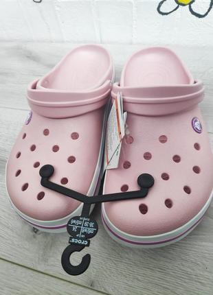 Крокс crocs crocband pearl🍬2 фото