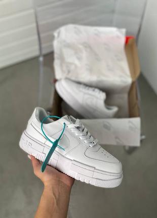 Женские кроссовки nike air force 1 pixel люкс качество