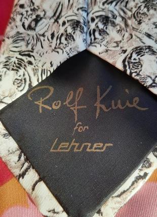Новый шёлковый галстук rolf kuie for lehner2 фото