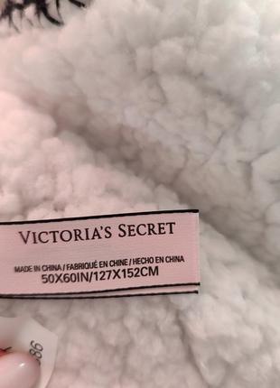 Victoria´s victorias secret виктория сикрет плед, покрывало cozy plush fleece heart blanket2 фото