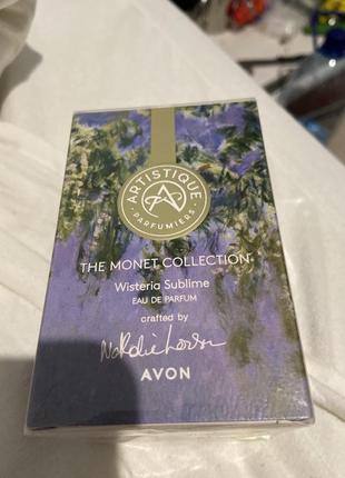 Парфумована вода для жінок artistique wisteria sublime avon, 50 мл