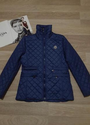 Фірмова оригінальна дем куртка пухових піджак стьобана пух moncler р.м