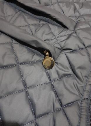 Фирменная оригинальная дем куртка пуховых пиджак стеганый пух moncler р.м3 фото