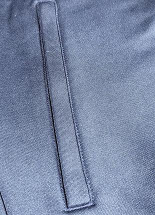 Спортивная мужская кофта adidas inter miami размер m темно-синяя с бирюзой5 фото
