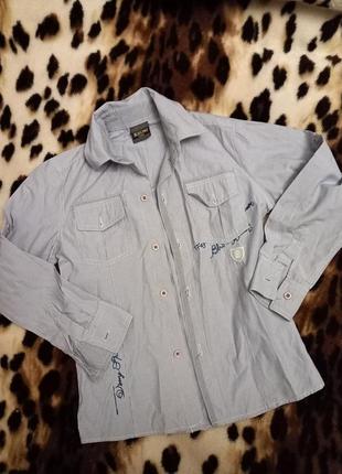 Фирменая рубашка с длиным рукавом