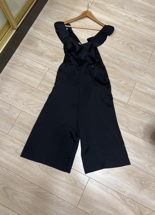 Комбинезон ромпер черный шикарный стильный модный красивый элегантный нарядный бренд оригинал2 фото