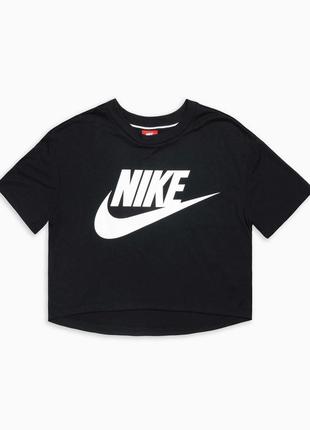 Вкорочена футболка топ nike 🛍️1+1=3🛍️