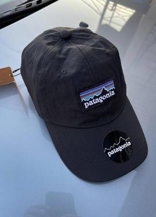 Кепка patagonia чорна / бежева / сіра бейсболка патагоніа