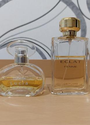 Туалетная вода для женщин oriflame eclat, lucia духи неполные