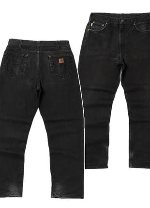 Carhartt vintage black denim jeans  чоловічі джинси1 фото