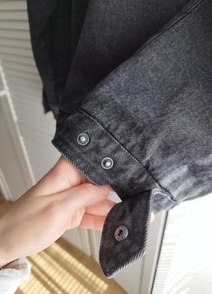 Мужская утепленная джинсовая куртка xxl/2xl, теплая куртка7 фото