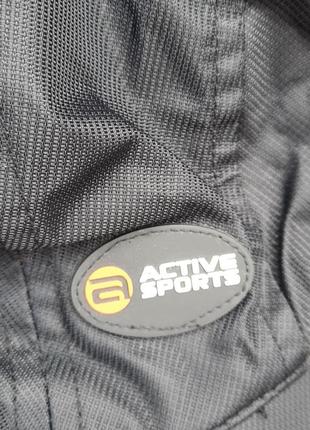 Мужская утепленная кепка с клапанами active sports.2 фото