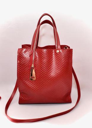 Дизайнерская итальянская кожаная сумка roberta gandolfi