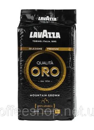 Молотый кофе lavazza oro black 250 гр