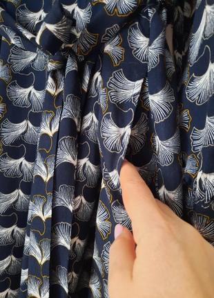 Нове плаття міді з кишенями під пояс h&m m&s віскоза8 фото