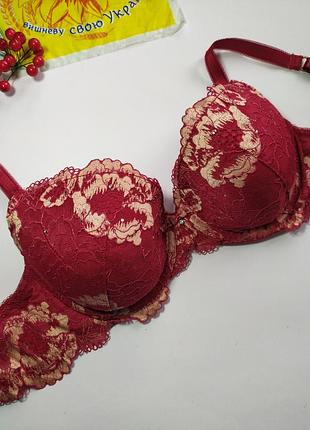 Кружевний бюстгалтер зі стразами f&f, eur 75d