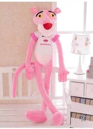 Розовая пантера 130 см игрушка мягкая большая для детей и взрослых отличный подарок сюрприз1 фото
