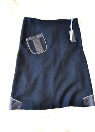 Теплая юбка под валеную шерсть