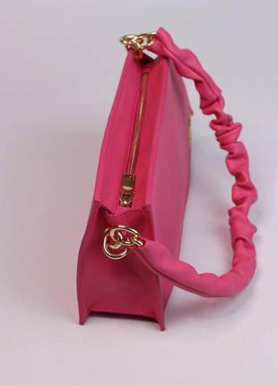Женская сумка jacquemus la vague pink, женская сумка, жакмюс розового цвета2 фото