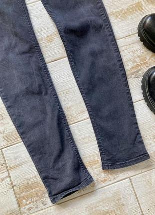 Стрейчевые темно-серые/угольные джинсы replay3 фото