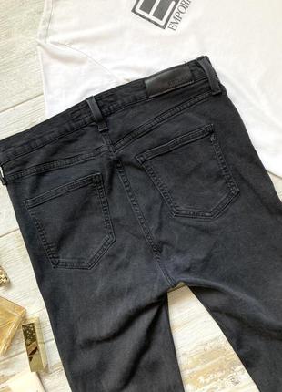 Стрейчевые темно-серые/угольные джинсы replay8 фото