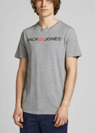 Футболка мужская jack&amp;jones оригинал, 85% хлопок, размер xxl