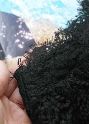 Брендовая кружевная ажурная блуза от zara5 фото