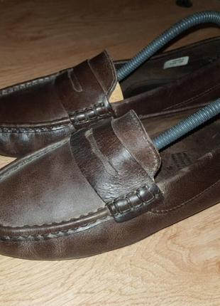 Стильні шкіряні туфлі , мокасіни clarks1 фото