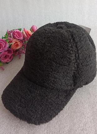 Новий модний набір: кепка тедді з вушками і капор з альпаки4 фото