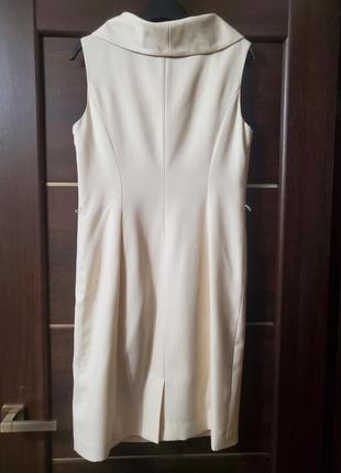 Сукня ( плаття) жіноча кремова, бежева, молочна3 фото