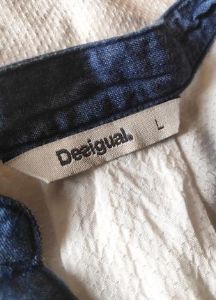 Нова/💯 вискоза/блуза оверсайз 💕 desigual8 фото