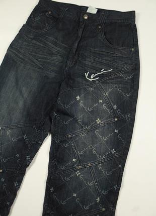 Вінтажні штани karl kani sk8 rap pants2 фото