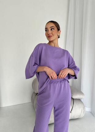 Костюм  с штанами турецкая петля