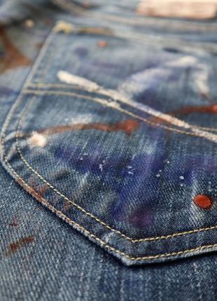 Стильні мистецькі джинси lee9 фото