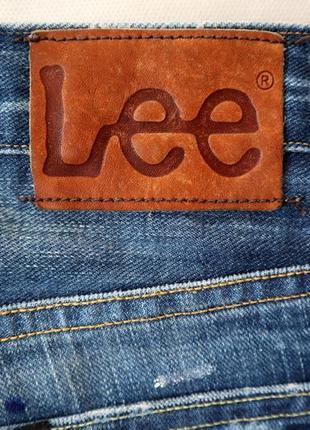 Стильні мистецькі джинси lee8 фото