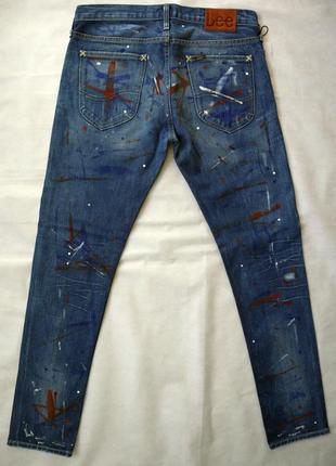 Стильні мистецькі джинси lee6 фото