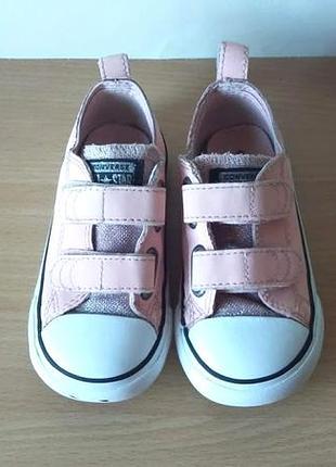 Кожаные кеды converse 23 р. стелька 15 см