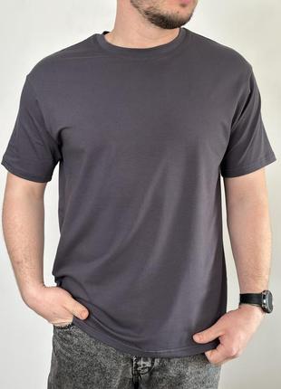 Чоловіча футболка оверсайз батал